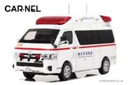 CARNEL 1/43 トヨタ ハイメディック 2019 神奈川県横浜市消防局高規格救急車