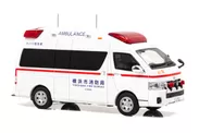 右横：1/43 トヨタ ハイメディック 2019 神奈川県横浜市消防局高規格救急車