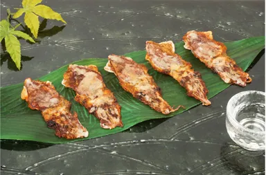 ホタルイカ姿そのまま焼