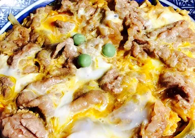 とちぎ和牛の牛玉丼