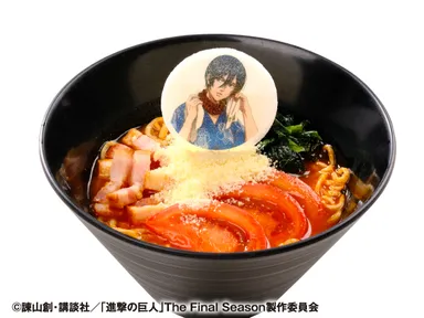 ミカサの赤いトマトラーメン 1,408円(税込)