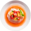 トマト冷麺調理例画像