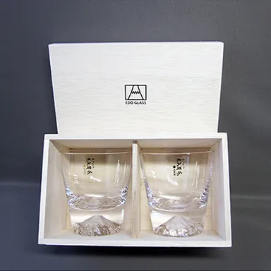 富士山ロックグラス　ペア