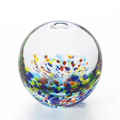 津軽びいどろ MATSURI 　一輪挿し