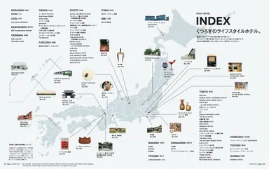 Casa BRUTUS 3月号 Index