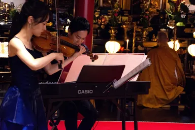 お寺でクラシックコンサート