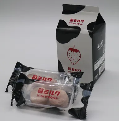 苺ミルクソフトビスケット