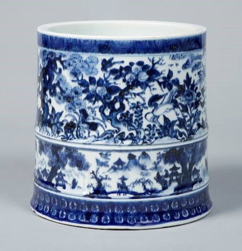 【大和文華館】
中国で生まれ、日本で様々に展開された青と白のやきもの　特別企画展　中国青花(せいか)と染付磁器　ー京都の鹿背山(かせやま)焼ー　