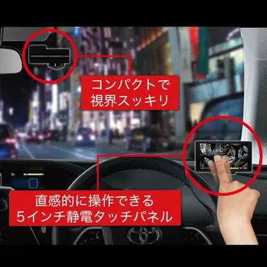 PDR900SP フロント取り付けイメージ