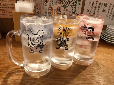 キャラクターが店内でもお出迎え