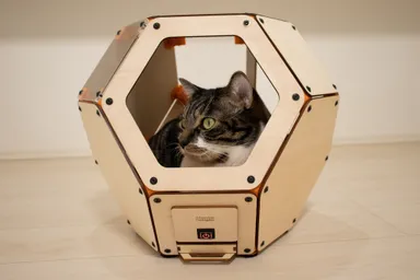 床暖にゃんこカプセル(正面)