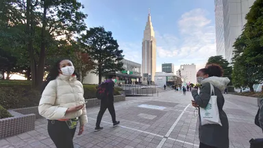 参加者同士での撮影を実施。