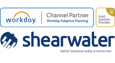 ShearwaterはWorkday Adaptive Planningのゴールドパートナーです