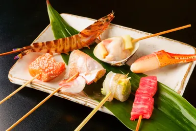 厳選した串の素材