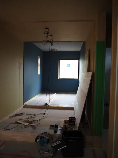 住宅内装工事の様子02