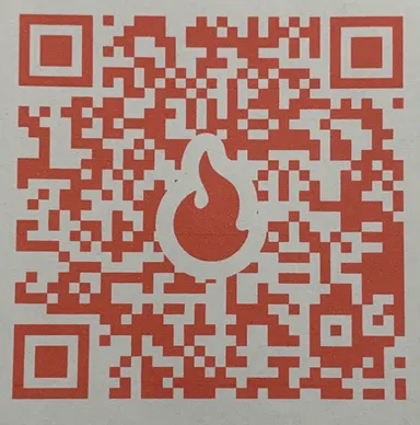 キャンプファイヤーQRコード