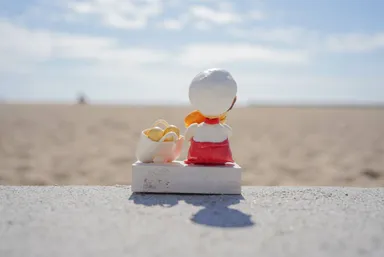 コッペちゃんin須磨海岸