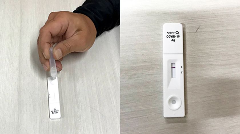 VERI-Q新型コロナウイルス抗原検査キット』を寄贈 最短5分で検出！安心