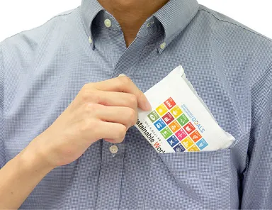 カードサイズタイプエコバッグ製作例