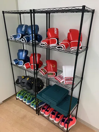 道具もキレイです