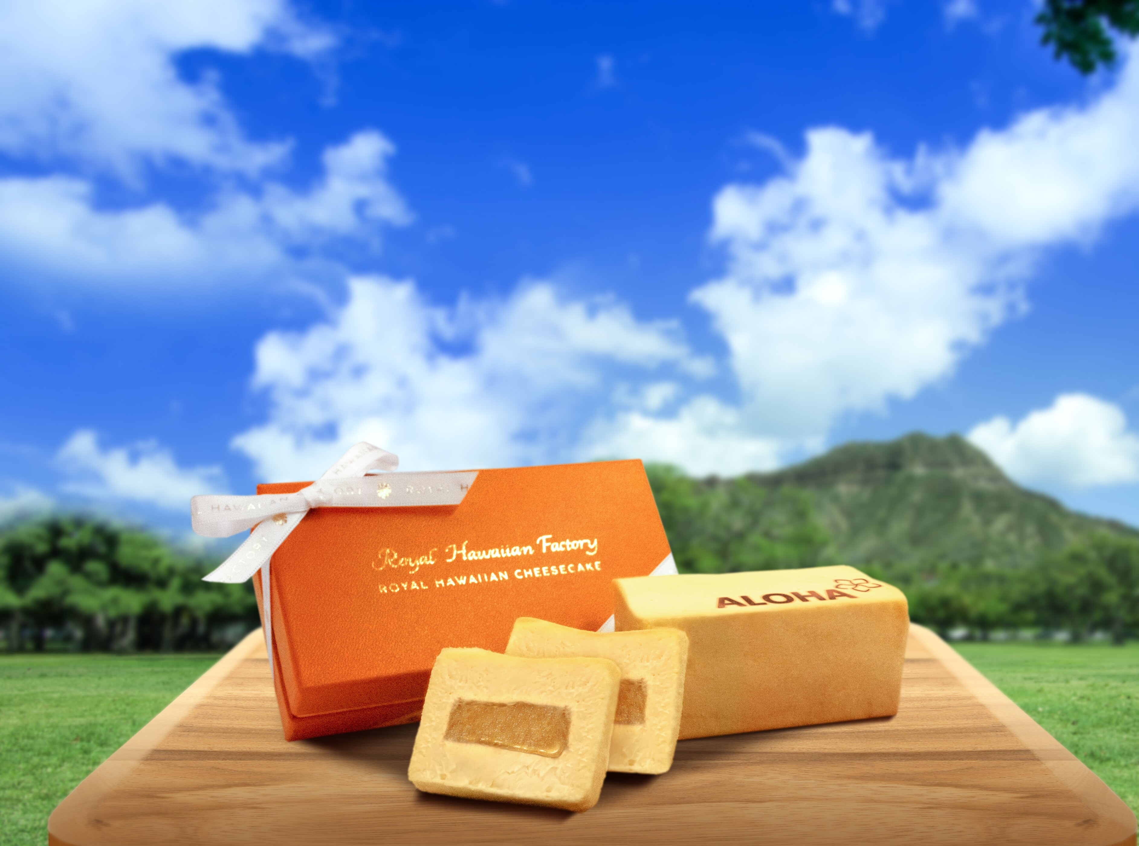 日本初上陸 ハワイアンが感動した贅沢なひとくち ロイヤルハワイアンチーズケーキ が2 17に予約 販売開始 株式会社ステップフォワードサポートのプレスリリース