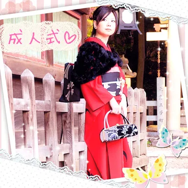振袖女子イメージ2