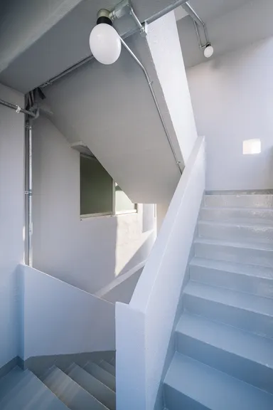 リノベーション後の外部階段