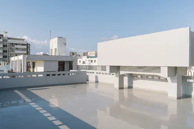 リノベーション後の屋上