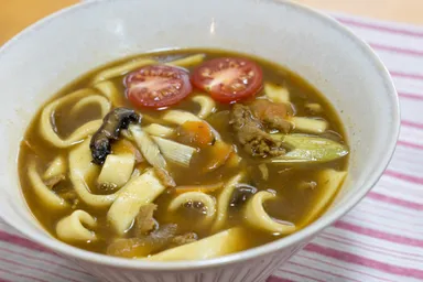 芋煮カレーうどん