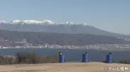八ヶ岳連峰と諏訪湖を一望