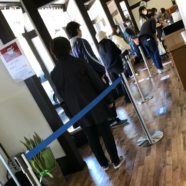 開店時のお客様の様子