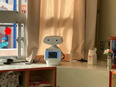 AYUDA-MiraMe(座間幼稚園での実証実験風景)