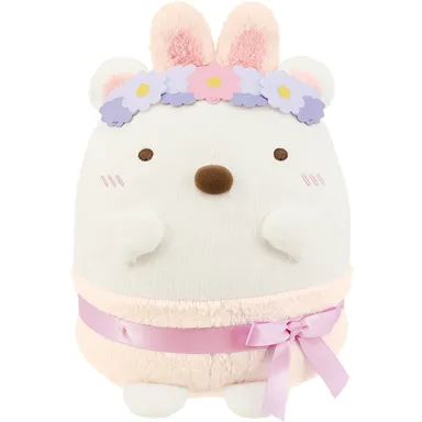 A賞：しろくま うさぎへんしんぬいぐるみ