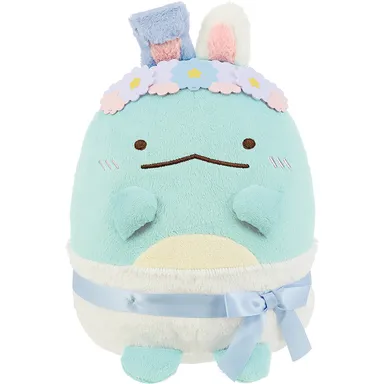 D賞：とかげ うさぎへんしんぬいぐるみ