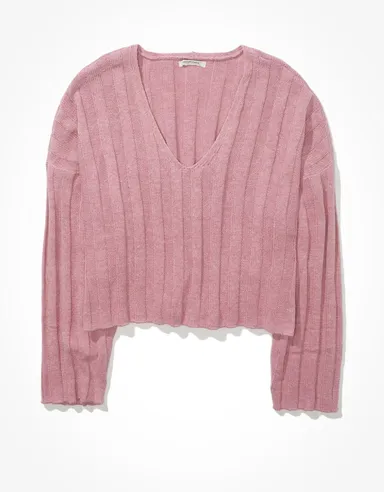 AE Vネックセーター：￥7,200(税込)