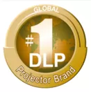 2020年度 DLPプロジェクター グローバル販売台数／メーカー シェアNo.1