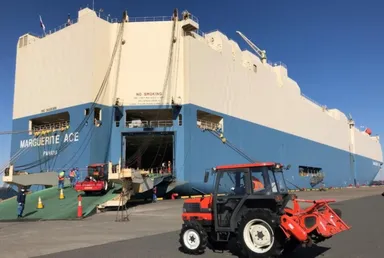 中古農機輸出事業イメージ