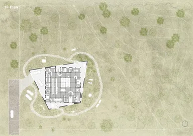 Villa1-1F平面配置図