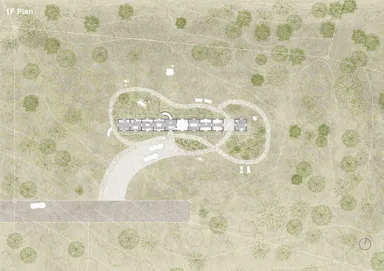 Villa3-1F平面配置図