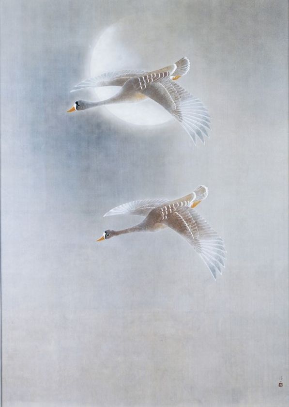 上村淳之 米寿記念 1
「上村松園・松篁・淳之 三代展 ー日本画の行方ー」を開催します。