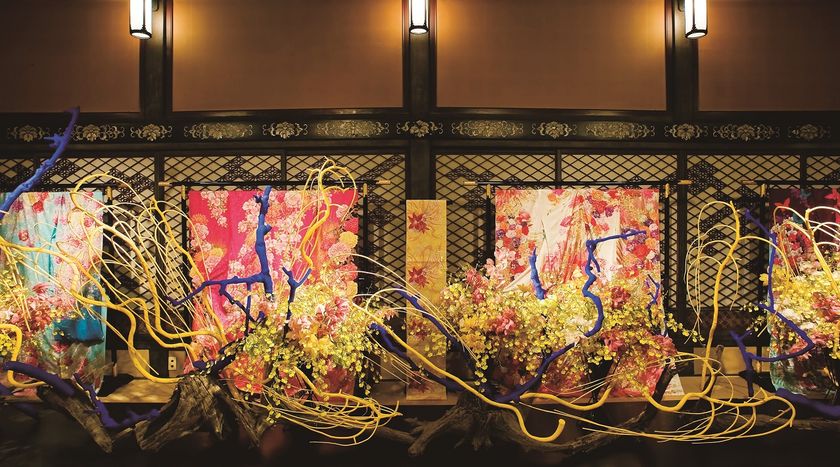 【あべのハルカス近鉄本店】
「華道家 假屋崎省吾の世界展2021
inあべのハルカス 近鉄アート館」
３月３日（水）～14日（日）開催します
