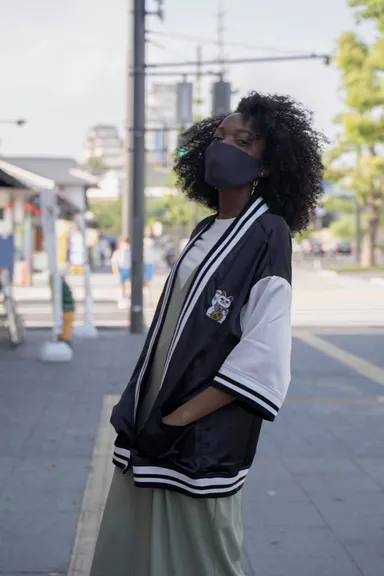 オリジナルデザイン法被型スカジャン