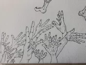 絵画作品(ペン画)