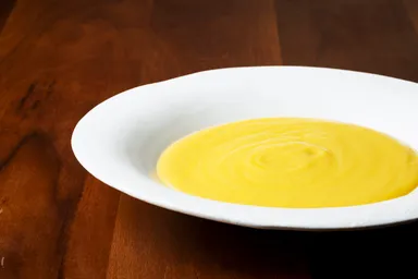 ひよこ豆と玉葱のスープ(フムススタイル)