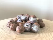 くるみの殻で作る動物 by kagome