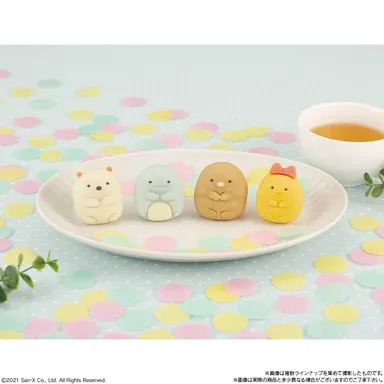 食べマス すみっコぐらし(しろくま・とかげ)/(とんかつ・えびふらいのしっぽ)