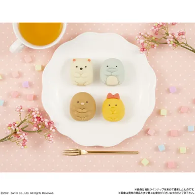 食べマス すみっコぐらし(しろくま・とかげ)/(とんかつ・えびふらいのしっぽ)　イメージ