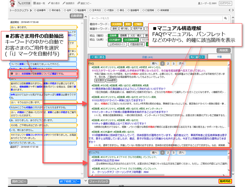 全国のカスタマーセンターに人工知能(AI)の自動支援機能を導入