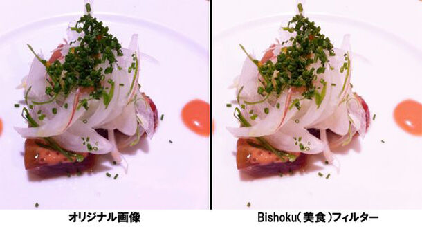 オリジナル／Bishoku(美食)フィルター