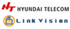 HYUNDAI TELECOM Co.,Ltd.、株式会社リンクビジョンのロゴ